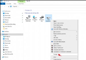 วิธีการฟอร์แมตไดรฟ์หรือการ์ด SD เป็น FAT32