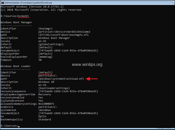 แก้ไข:0xc0000428 Windows ไม่สามารถตรวจสอบลายเซ็นดิจิทัลสำหรับ winload.efi, winload.exe (แก้ไขแล้ว)