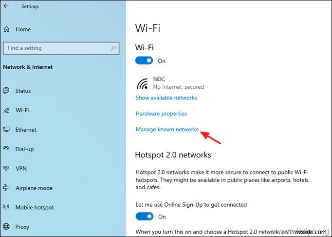 แก้ไข:เชื่อมต่อ Wi-Fi แต่ไม่มีอินเทอร์เน็ตใน Windows 10 (แก้ไขแล้ว)