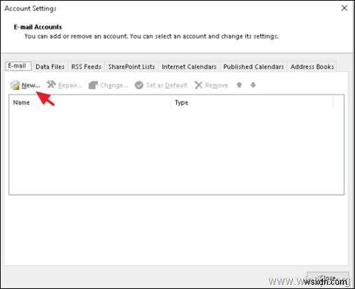 วิธีตั้งค่า Exchange ด้วยตนเองใน Outlook 2016/2019