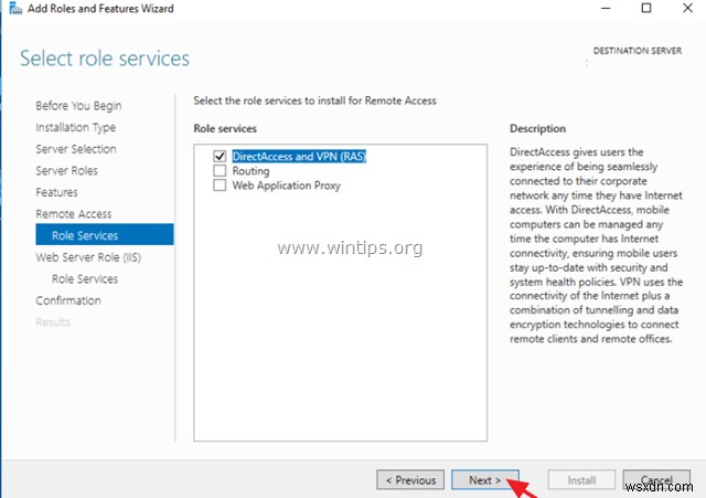 วิธีตั้งค่าเซิร์ฟเวอร์ VPN บน Windows Server 2016 (PPTP)