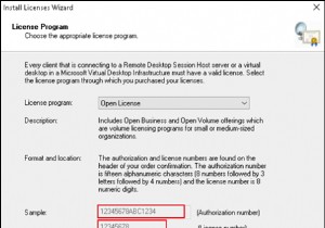 วิธีดูหมายเลขการอนุญาต RDS CALS และหมายเลขใบอนุญาตใน VLSC 