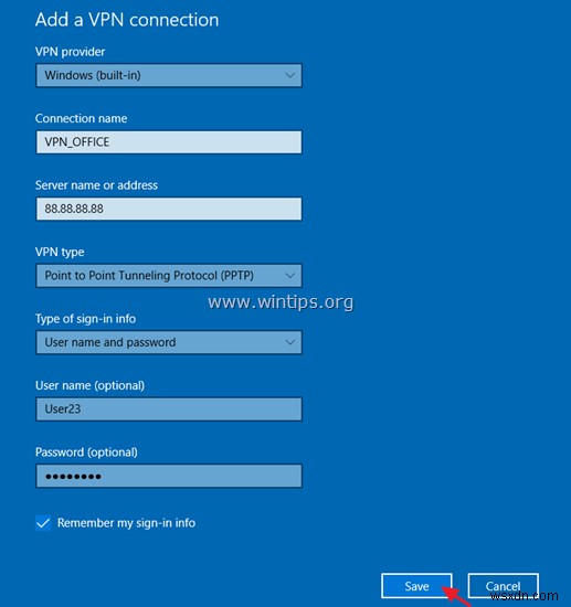 วิธีตั้งค่าเซิร์ฟเวอร์ VPN บน Windows Server 2016 (PPTP)