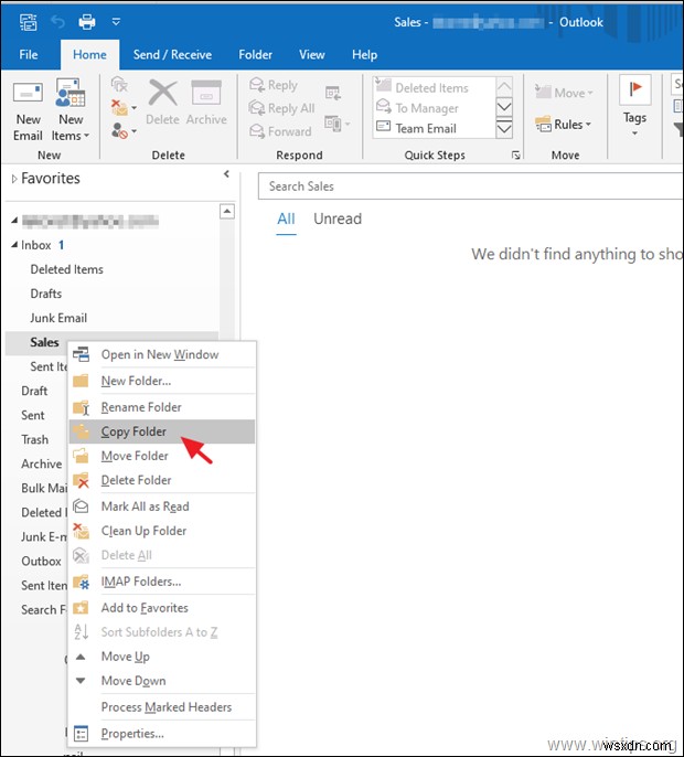 วิธีถ่ายโอนอีเมล IMAP หรือ POP3 ไปยัง Office 365 โดยใช้ Outlook 