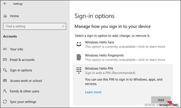 แก้ไข:มีบางอย่างเกิดขึ้นและ PIN ของคุณไม่พร้อมใช้งานใน Windows 10 (แก้ไขแล้ว)