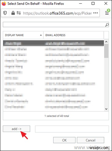 วิธีตั้งค่ารายชื่อการแจกจ่ายสำหรับนามแฝงอีเมลใน Office365