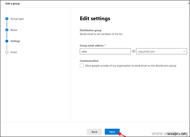 วิธีสร้างรายชื่อการแจกจ่ายใน Office 365