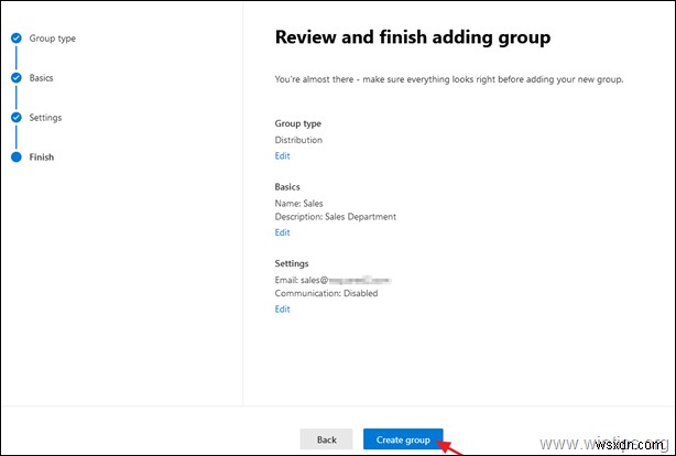 วิธีสร้างรายชื่อการแจกจ่ายใน Office 365