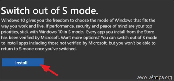 วิธีการเปลี่ยนโหมด Windows 10 S เป็น Windows 10 Home
