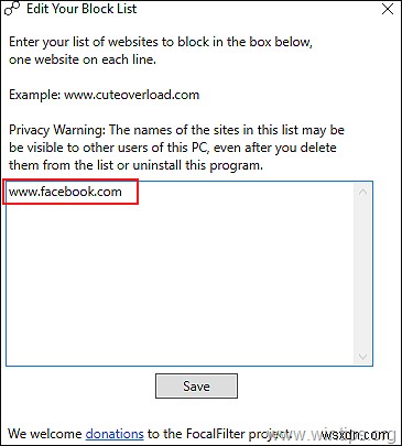 วิธีบล็อกเว็บไซต์ใน Windows 10