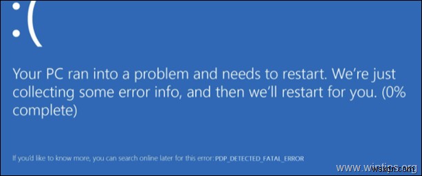 แก้ไข:PNP_DETECTED_FATAL_ERROR บน Windows 10