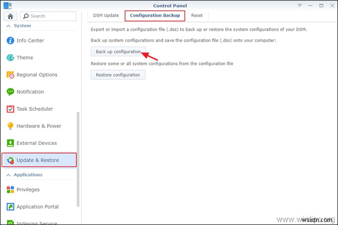 วิธีการโยกย้าย Synology NAS ไปยังเครื่องอื่นโดยใช้อุปกรณ์จัดเก็บข้อมูล