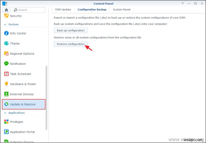 วิธีการโยกย้าย Synology NAS ไปยังเครื่องอื่นโดยใช้อุปกรณ์จัดเก็บข้อมูล