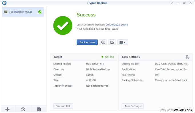 วิธีการโยกย้าย Synology NAS ไปยังเครื่องอื่นโดยใช้อุปกรณ์จัดเก็บข้อมูล