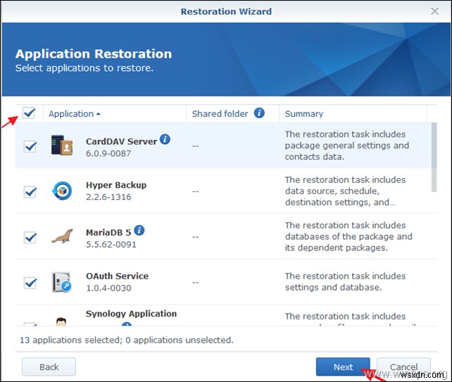 วิธีการโยกย้าย Synology NAS ไปยังเครื่องอื่นโดยใช้อุปกรณ์จัดเก็บข้อมูล