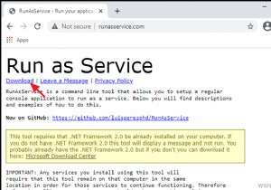 วิธีเรียกใช้แอปพลิเคชันในฐานะบริการ (สร้างบริการที่กำหนดโดยผู้ใช้)