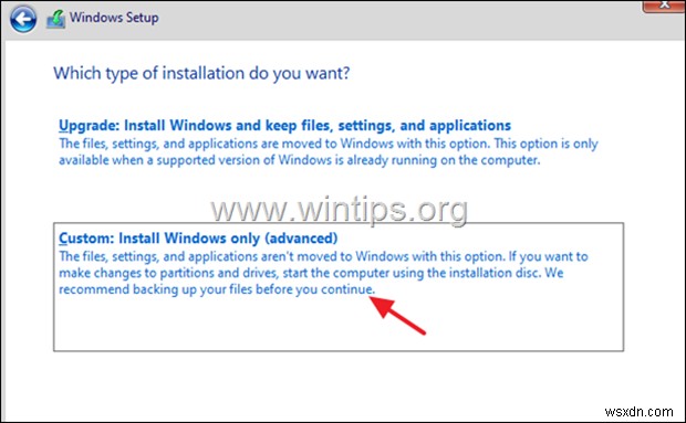 วิธีการล้างการติดตั้ง Windows 11 จาก USB