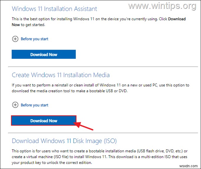 วิธีดาวน์โหลด Windows 11 ISO หรือ USB