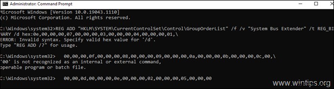 วิธีการ:REG เพิ่มค่ารีจิสทรี REG_BINARY