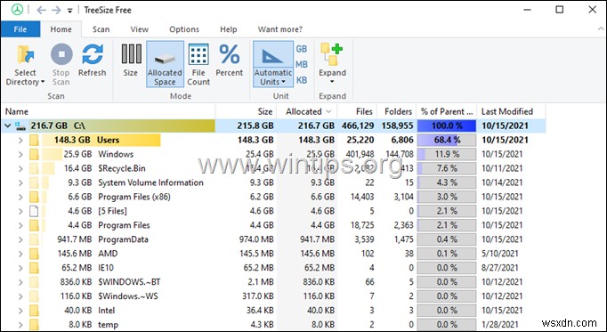 วิธีค้นหาไฟล์ที่ใหญ่ที่สุดบน Windows 10 อย่างง่ายดาย