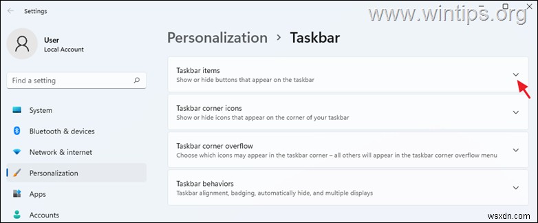 วิธีปรับแต่งทาสก์บาร์ใน Windows 11