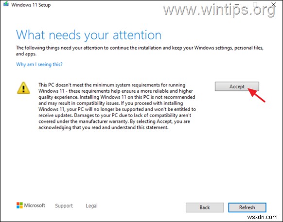 วิธีการติดตั้ง Windows 11 โดยไม่ต้องใช้ TPM บน CPU ที่ไม่รองรับ