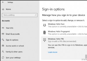 แก้ไข:ไม่สามารถเพิ่มหรือแก้ไข PIN ใน Windows 10 (แก้ไขแล้ว)