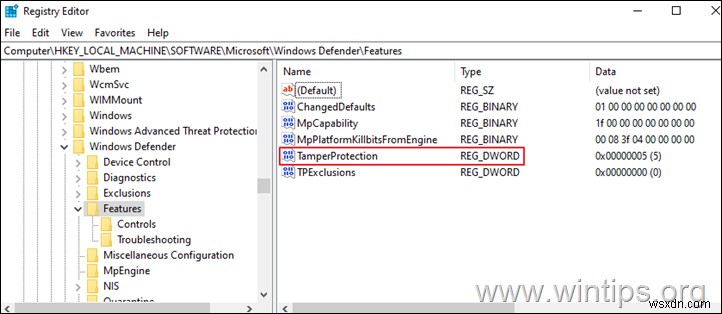 วิธีปิดการใช้งาน Tamper Protection Security บน Windows 10