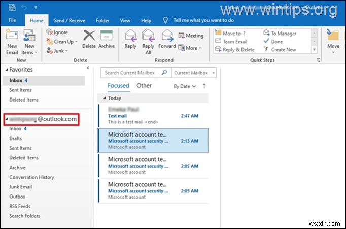 วิธีตั้งค่า Outlook.com ด้วยการยืนยันแบบ 2 ขั้นตอนในแอป Outlook สำหรับเดสก์ท็อป