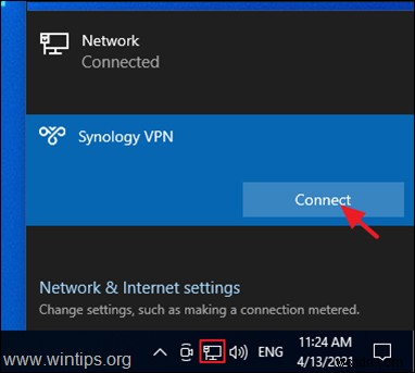 วิธีตั้งค่า Synology NAS เป็นเซิร์ฟเวอร์ VPN (L2TP) และวิธีเข้าถึงจากไคลเอนต์