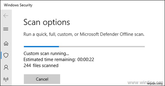 วิธีใช้ Windows Defender เพื่อสแกนโฟลเดอร์หรือไฟล์หรือระบบทั้งหมดของคุณสำหรับมัลแวร์