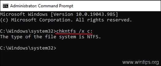 วิธีปิดใช้งาน CHKDSK เมื่อเริ่มต้น Windows