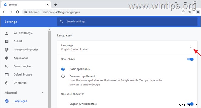 วิธีเปลี่ยนภาษา Chrome ในเดสก์ท็อปและมือถือ