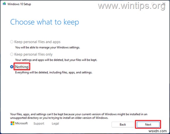 วิธีการดาวน์เกรด Windows 11 เป็น Windows 10 (ย้อนกลับ Windows 11 เป็น Windows 10)