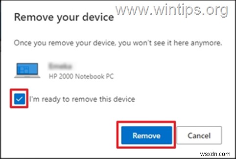 การแก้ไข:ไม่สามารถลบบัญชี Microsoft ได้เนื่องจากปุ่ม REMOVE หายไปใน Windows 10/11
