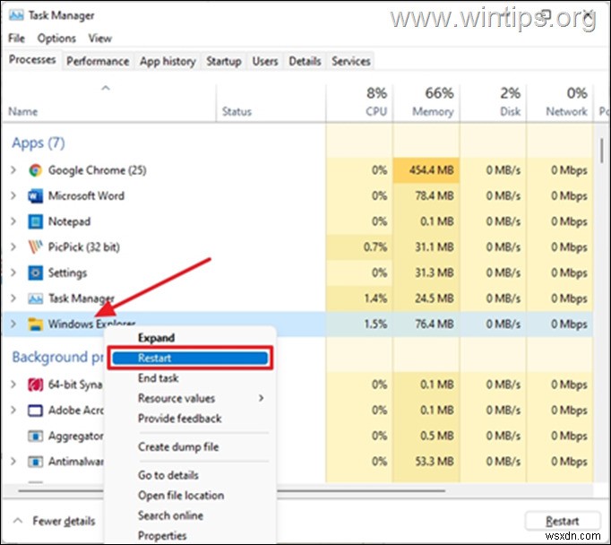 แก้ไข:เมนูเริ่มของ Windows 11 หรือแถบงานหายไปหรือไม่ตอบสนอง