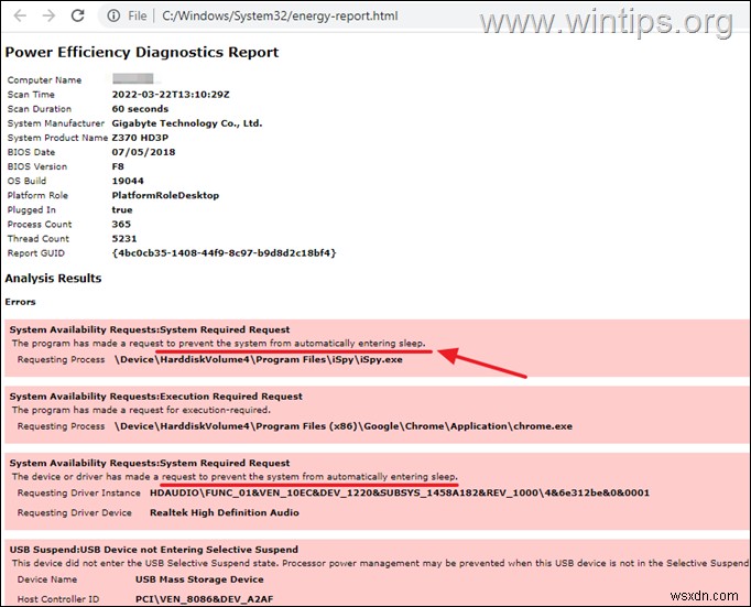 แก้ไข:Windows 10/11 จะไม่เข้าสู่โหมดสลีป