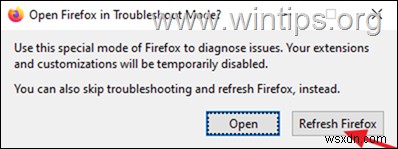 แก้ไขการใช้งาน CPU สูงของ Firefox ใน Windows 10/11