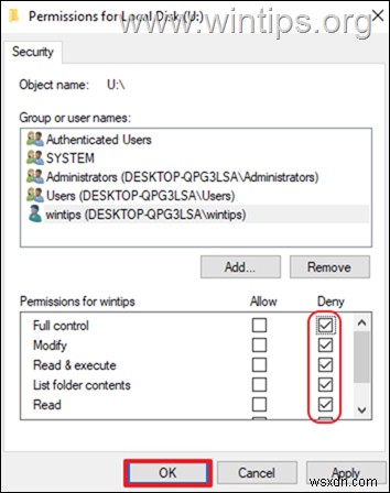 วิธีป้องกันการเข้าถึงไดรฟ์ในเครื่องสำหรับผู้ใช้เฉพาะใน Windows 10