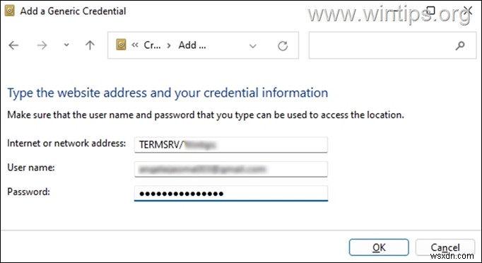 การแก้ไข:Windows ไม่บันทึกข้อมูลรับรองเดสก์ท็อประยะไกล (แก้ไขแล้ว)