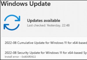 แก้ไข:KB5012170 ไม่สามารถติดตั้ง (0X800f0922) [แก้ไขแล้ว]