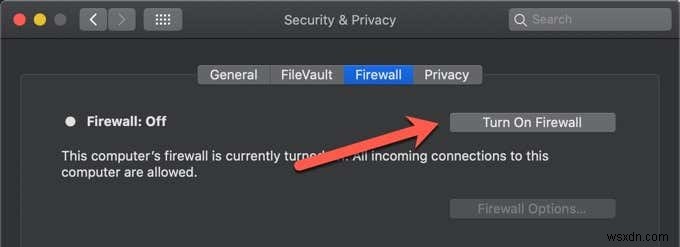 Mac Firewall:วิธีเปิดใช้งานและกำหนดค่า 