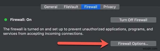 Mac Firewall:วิธีเปิดใช้งานและกำหนดค่า 