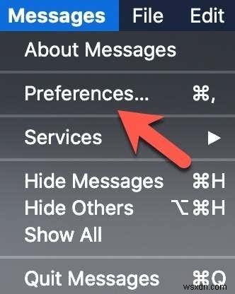 วิธีปิด iMessage บน Mac 