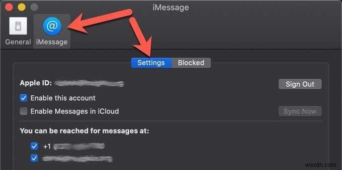 วิธีปิด iMessage บน Mac 