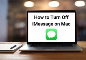 วิธีปิด iMessage บน Mac 