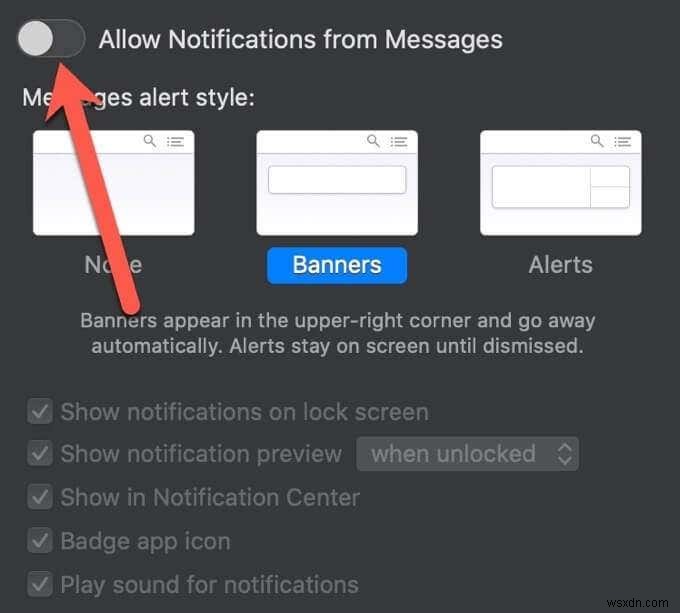 วิธีปิด iMessage บน Mac 