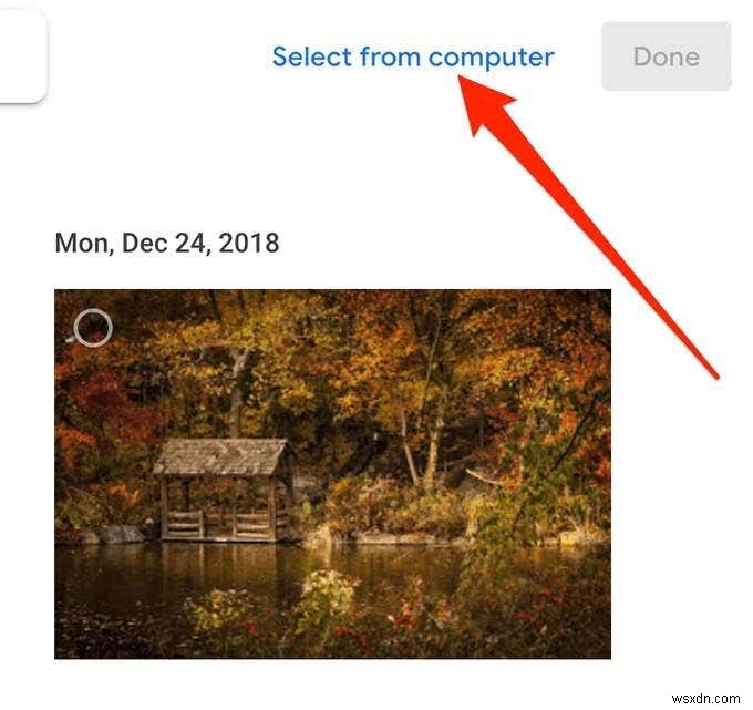 วิธีการอัปโหลดรูปภาพจาก Mac ไปยัง Google Photos