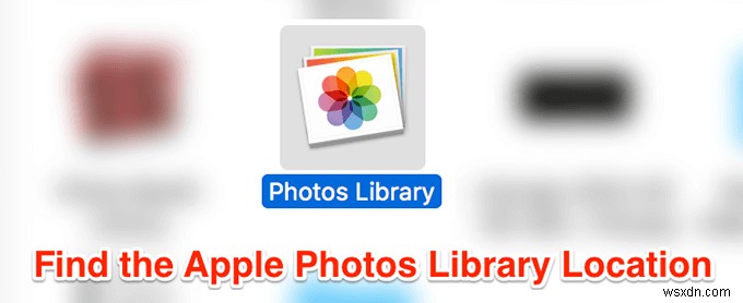 Apple Photos เก็บไว้ที่ไหน