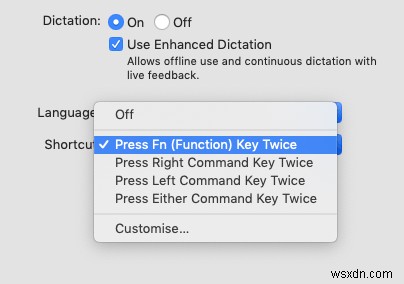 วิธีตั้งค่าและใช้งาน MacOS Dictation